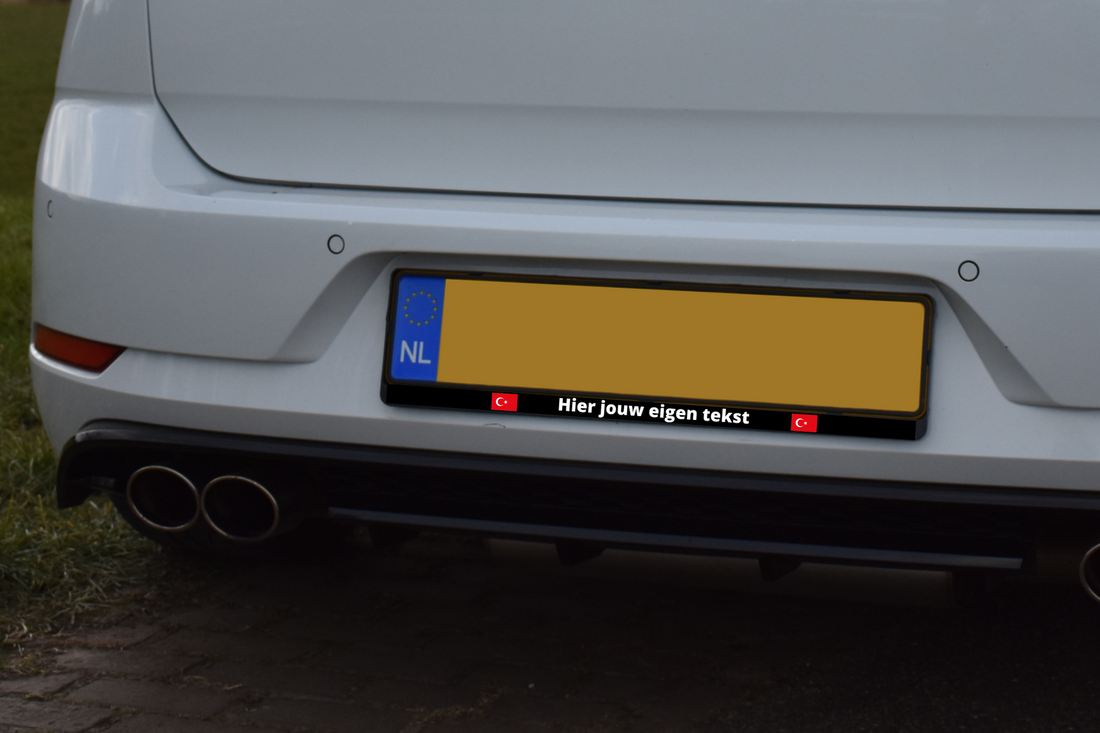 Nummerplaat TR: wat is het en hoe zet je het op je auto?