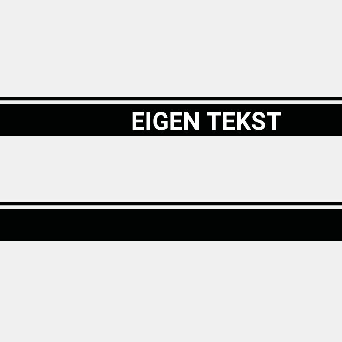 Rennstreifen | Ohio | Mit eigenem Text! | Set aus 2 Streifen