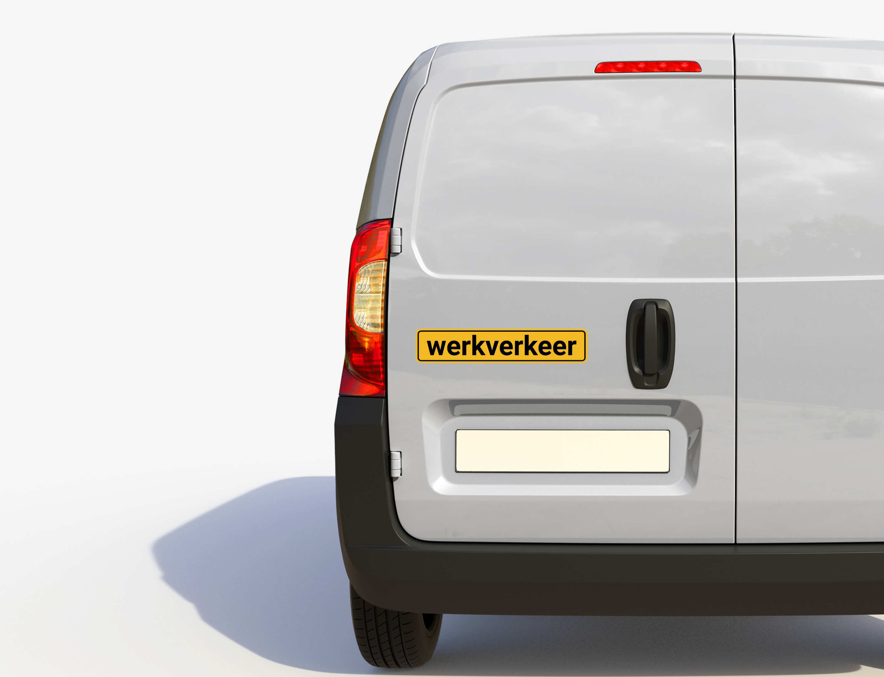 Werkverkehr Aufkleber