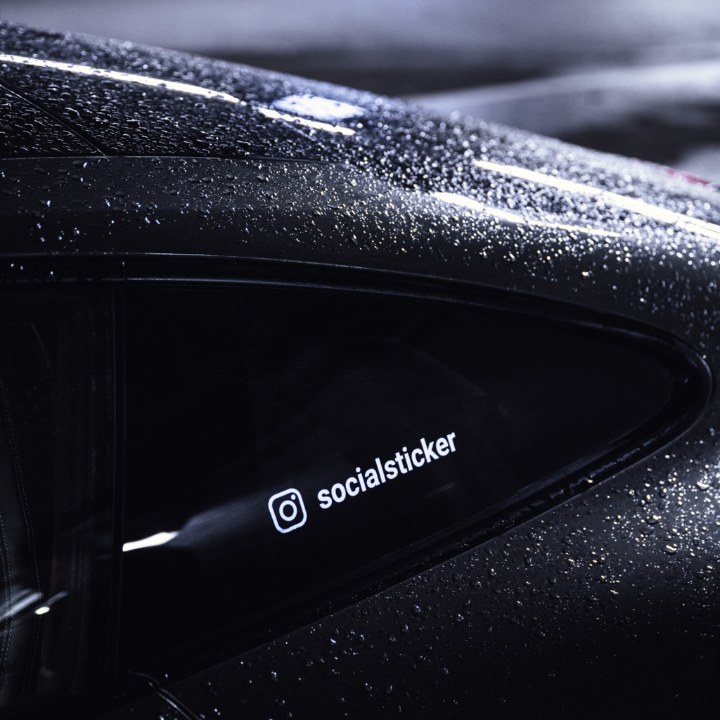 Instagram LED-Aufkleber