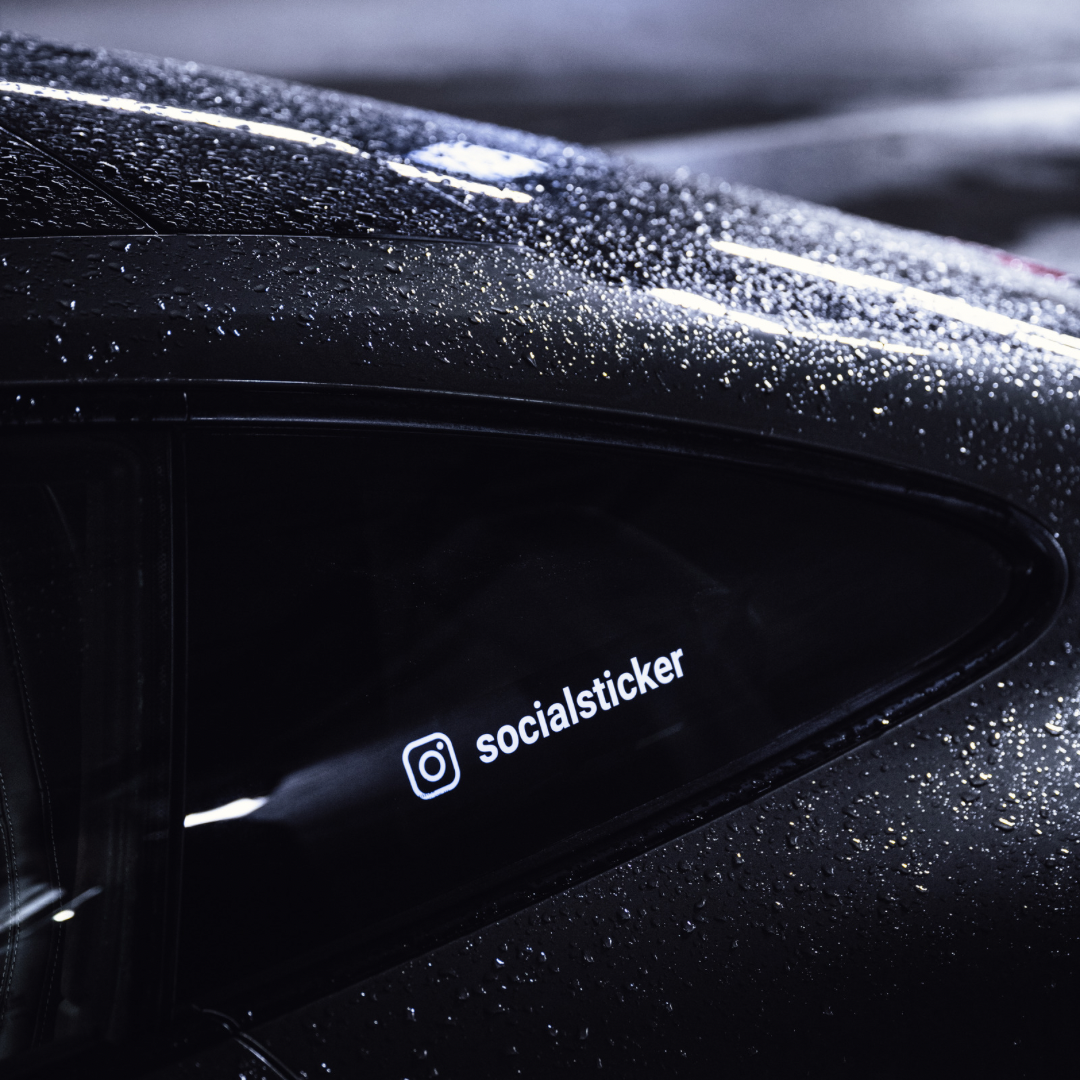 Instagram LED-Aufkleber