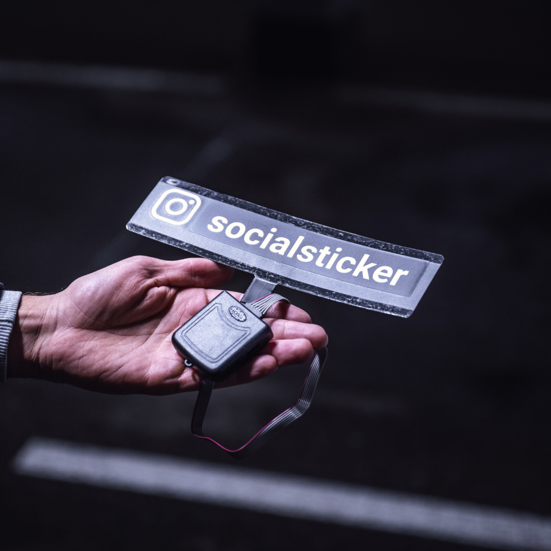 Instagram LED-Aufkleber