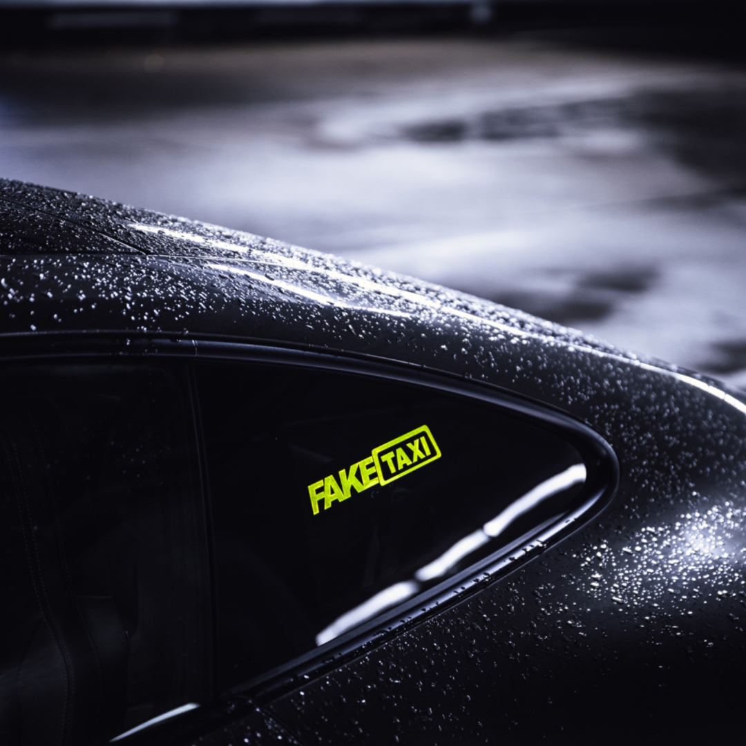 FakeTaxi LED-Aufkleber