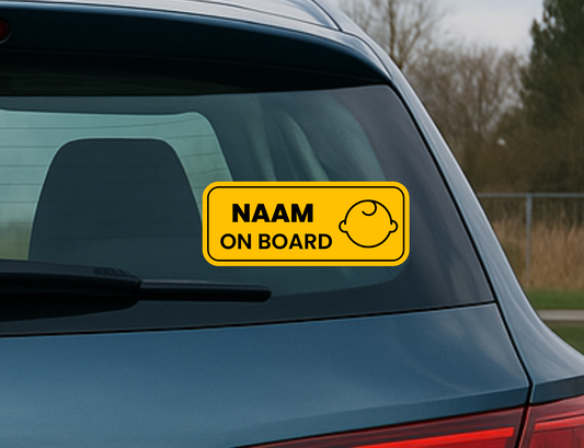 baby on board sticker