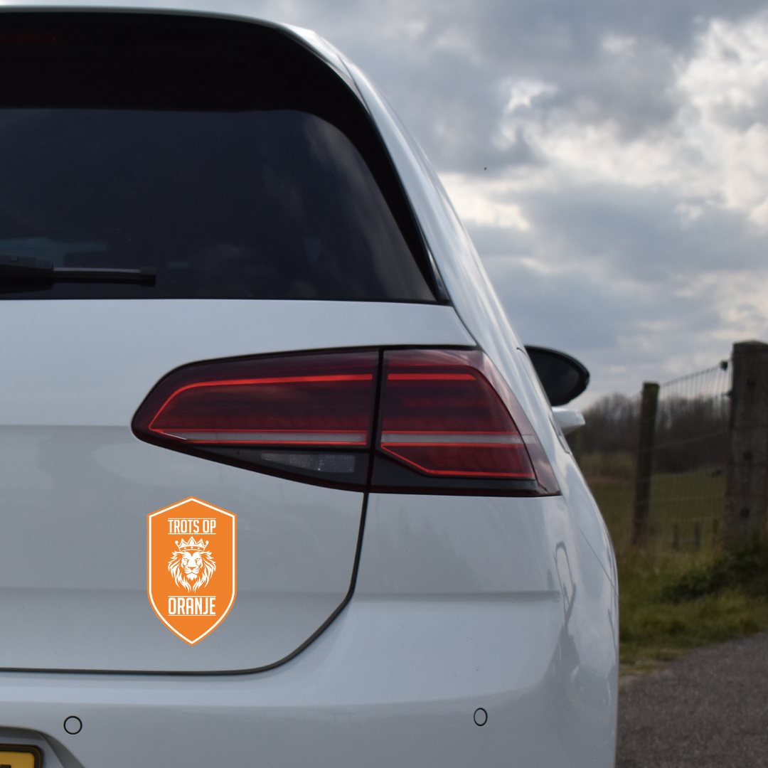 Stolz auf Oranje Autoaufkleber