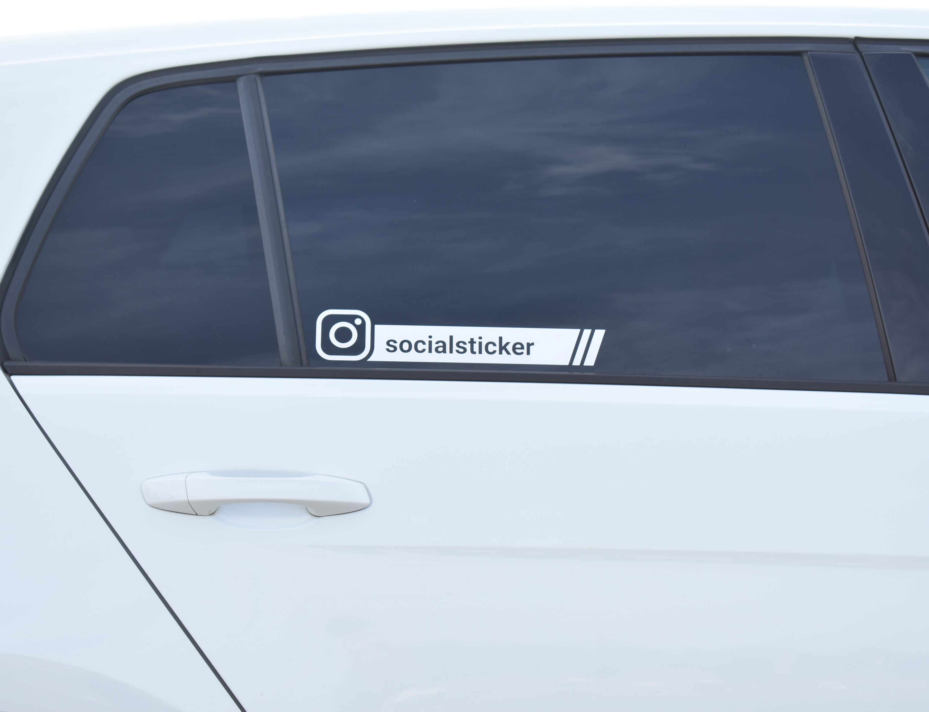 Instagram-Autoaufkleber | Streifen