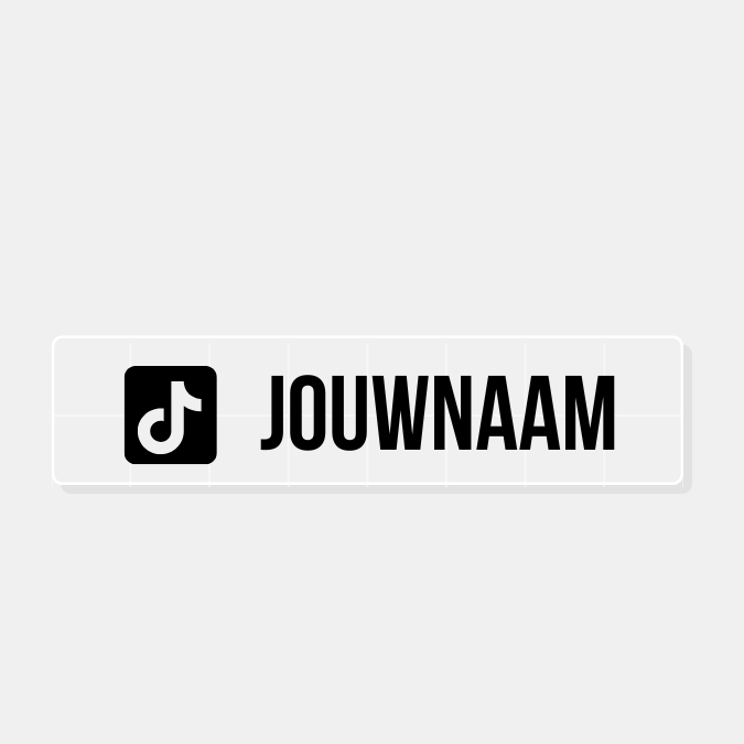 TikTok Auto-aufkleber