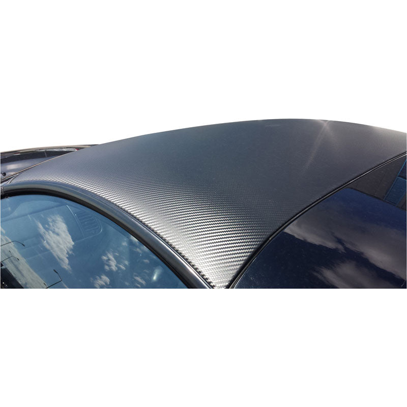3D Carbon Wrap Folie | Schwarz