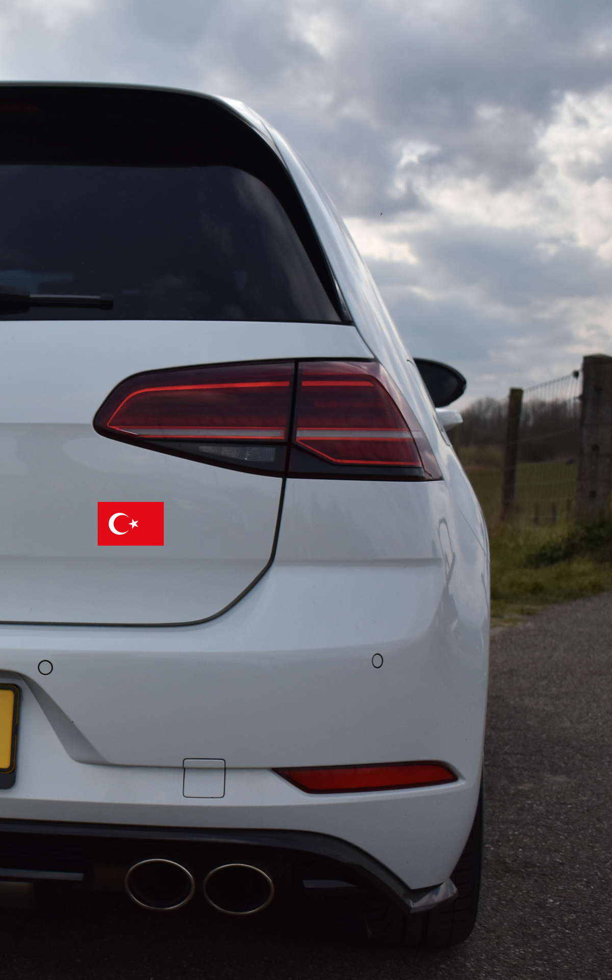 Turkce Sticker Türkei Autosticker | Zeige deinen Stolz für die Türkei unterwegs ...