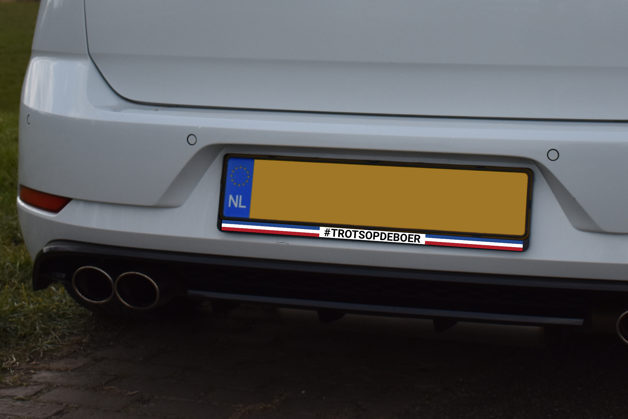 Kennzeichenaufkleber Bauer | Spezial